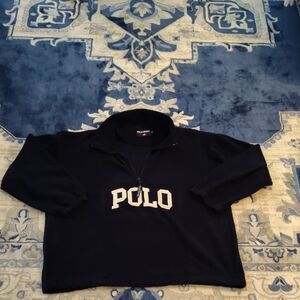Polo Sport by Ralph Lauren Navy Quarter-Zip Logo Fleece XXL  (wide)